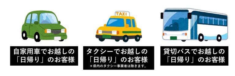 規制対象車両 (公式)尾花沢市銀山温泉マイカー規制情報